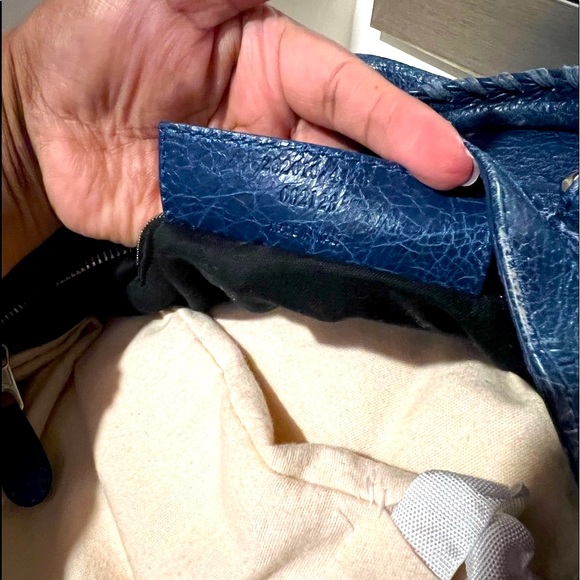 Balenciaga Blue Crossbody Bag - Picture 11 of 12